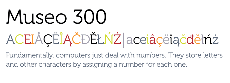 Museo 300 Font Free Download